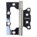 Петля без врезки B2-CP 125x7 5 x2.5 ( хром)