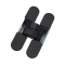 Петля скрытой установки B33-BL (115x23-3D) черный