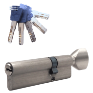 Механизм цилиндровый PC100 (35C X65) SN 5 ключей (мат. никель) Механизм цилиндровый PC100 (35C X65) SN 5 ключей (мат. никель)
