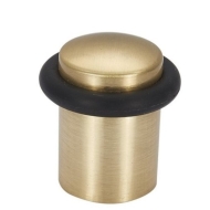 Дверной ограничитель DS1 SB (d20; h30) (мат. золото) Дверной ограничитель DS1 SB (d20; h30) (мат. золото)