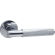 Ручки дверные алюминиевые V35CP SL (хром)